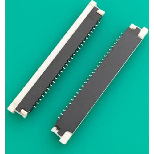 5pcs Laptop Keyboard Cable Socket Connector 1.0 Spacing 24 Pin Drawer Type Continued FPC Cable Socket