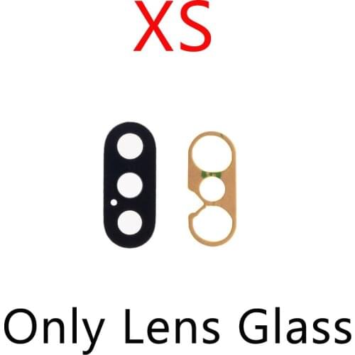 Brand New Rear Back Camera Only Glass Lens With 3M Sticker Repair Parts For iPhone X XS XR 11 11Pro Max 12Mini