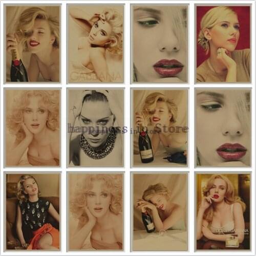 Scarlett Johansson 5D diy gift diamond painting actress full diamond inlaid cross stitch kit home decoration star chase