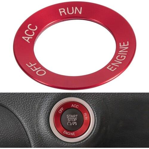 Chuang Qian Engine Start Stop Button Knob Trim Accessories for 2015-2020 Dodge Challenger Charger