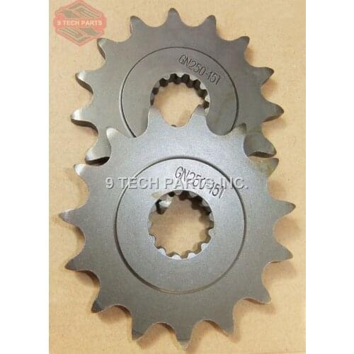 GN250 SP250 SP350 SP400 SP500 Modified parts Front Sprocket ENGINE SPROCKET 15T 16T 17T 27511-32401