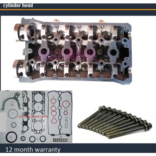 F16D3 A16DMS cylinder head for buick Excel Chevrolet Chevy AVEO LOVA Daewoo Nubira Lacetti 1.6L 16V with gasket bolt 96378691