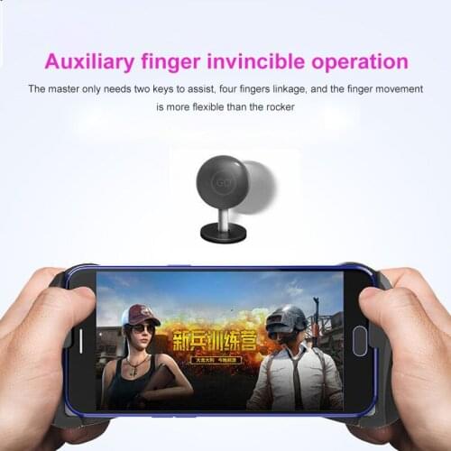 MOCUTE-057 Bluetooth 4.0 Gamepad PUBG Controller PUBG Mobile Triggers Joystick Wireless Joypad for iPhone XS Android