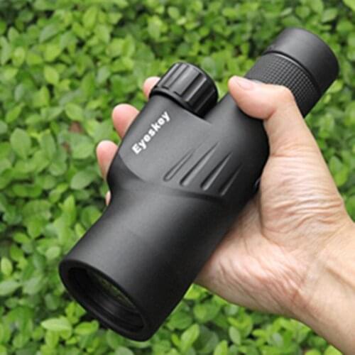 EK8573 Zoom Monocular 10-30x50 Bak4 Prism Powerful Telescope Waterproof Hunting Camping Supplies With Tripod