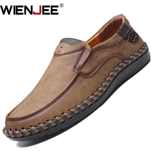 Leather Men Casual Shoes Luxury New 2020 Mens Loafers Breathable Slip on Black Driving Shoes Plus Size 45 for men shoe