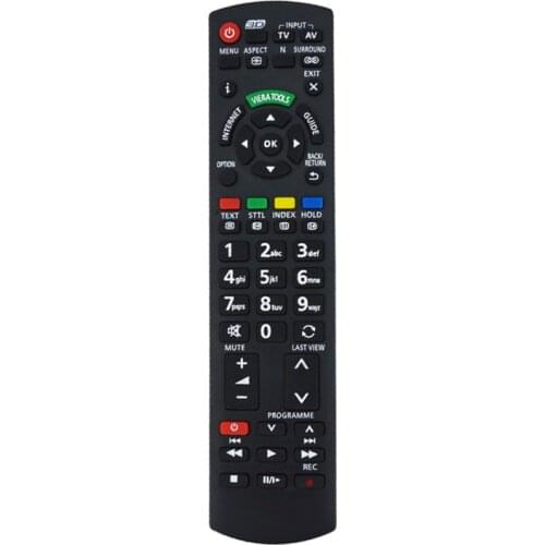 New Replaced Remote Control For TX-PR50UT50, TX-PR50XT50, TX-P42UT50E Panasonic Plasma LCD HDTV TV