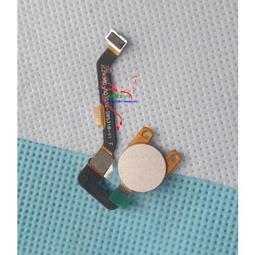 Original For ULEFONE power 3 ulefone power 3S Home Button Fingerprint Components Sensor Flex Cable FPC