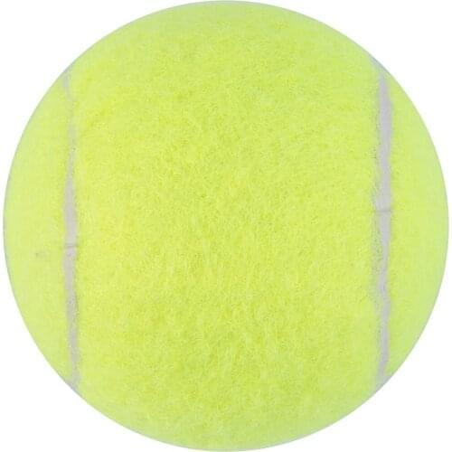 OUTAD Yellow Tennis Ball Sports Tournament Outdoor Fun Cricket Beach Dog Activity Game Toy MC Tennis Practice Training Balls