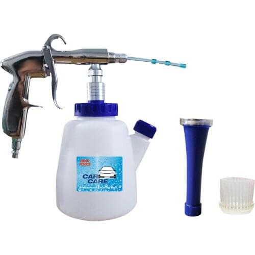 Car Cleaning Gun Pistol Pneumatic Air Compressor Foam Gun Interior Deep Cleaning Gun for Tornado car wash detailing tool
