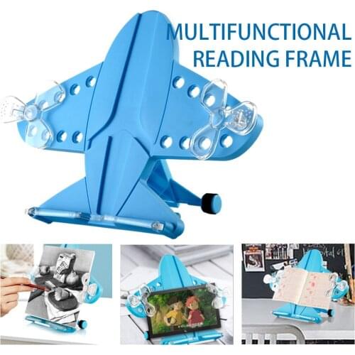 Adjustable Book Holder and Portable Sturdy Lightweight Bookstand Tabletop Music Rack Adjustable Book Piano Document Holder