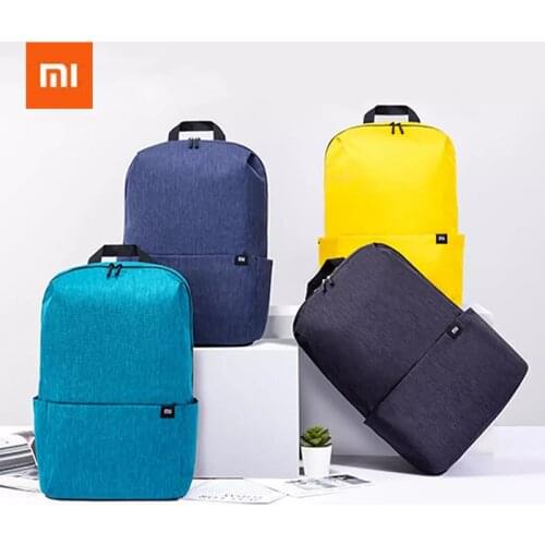 Xiaomi Small Backpack 20L Easy Travel 4 Level Waterproof Backpack Minimalist Light Capacity to Receive Bag 4 colors