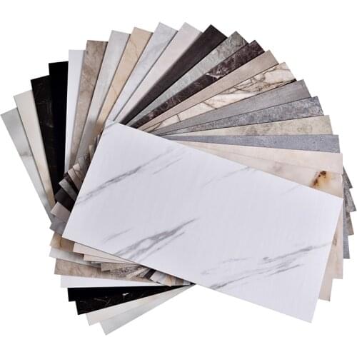 Self-adhesive Floor Stickers Home Decor Matte Waterproof Rectangular Tiles Wear-resistant Vinyl Mordn Room Wall Floor Decoration