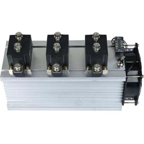 MTC250A 1600V Thyristor Module MTC250A1600V 3pcs MTC+1pc radiator +1pc fan