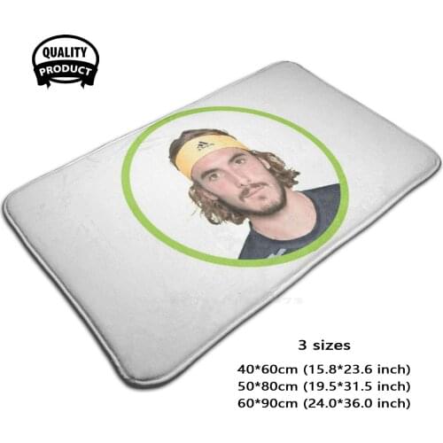 Tsitsipas Fanny Sticker Soft House Family Anti-Slip Mat Rug Carpet Tsitsipas Tsitsipas Fanny Tsitsipas Cool Tsitsipas Team