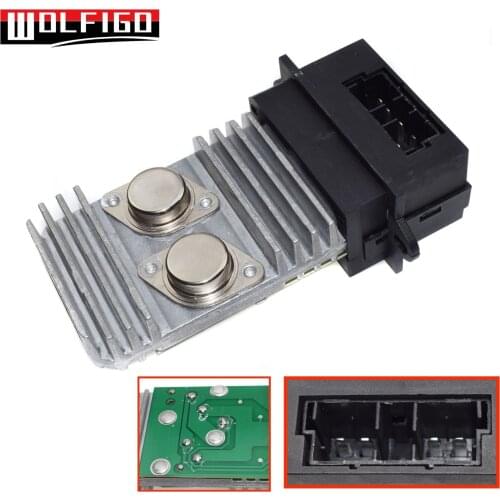 WOLFIGO New Heater Blower Motor Fan Resistor For Renault Megane I 1995-1999 Megane Scenic I 1996-1999 7701040562,73412602