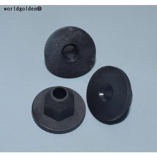 Worldgolden 100pcs auto clips Plastic Nut for VW#171201969,41234