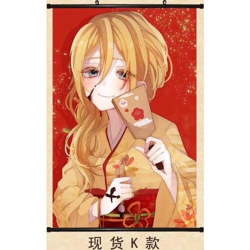 Japanese Decorative Picture Anime Games Angels of Death characters Rachel Gardner Home Decor Wall Scroll Poster