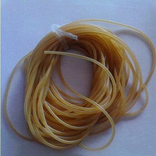 Send by free shipping Solid rubber band accidently rope diameter 2 - 4.5mm fishing line meters