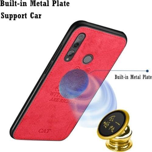 New Cloth Case For Huawei Honor 10 9 8 Lite 9i 10i 20 20s View 30 Pro V30 V20 V10 Nova 3 3i 5T 7i Embed Magnet Cover Deer Shell
