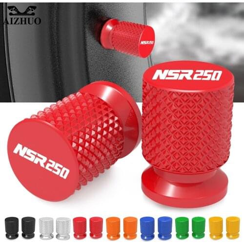 CNC CBR 250 Tyre Rim Air Port Cover FOR HONDA CBR250 NSR250 NSR 250 1988-1994 1993 Motorcycle Tire Valve Wheel Stem Cap Covers