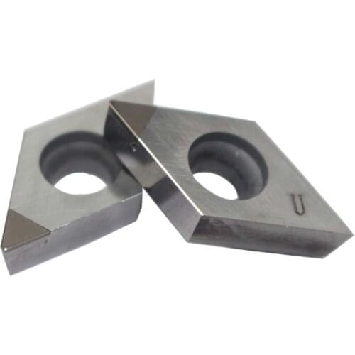 DCGT11T304 2pcs Clearance Inserts for Aluminum Machining Cutting Tools For Aluminum CNC Polishin Aluminum cutter blade Insert
