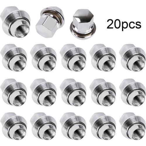 20Pcs Alloy Wheel Nuts M12 X 1.5 19MM Bolt Lug Stud for Ford Focus MK1 MK2 MK3 S-T R-S car styling