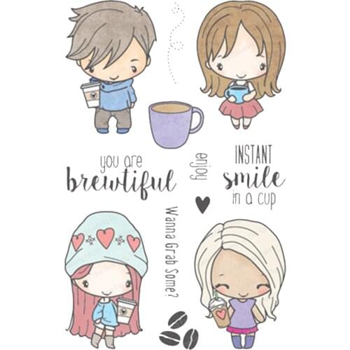 Mini-remix Brewitful Clear Stamp DIY Stencil For Scrapbooking Handcraft Embossing Template Paper Cards Crafts Fun New Handmade