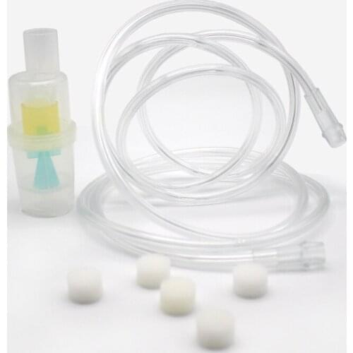 Atomizer Soft Tube Filter Sponge&10ml Medical Atomized Cup Inhaler Catheter Air Compressor Nebulizer Set