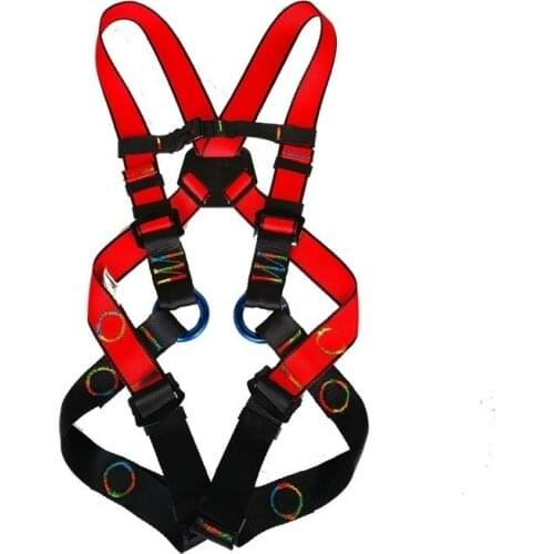 Outdoor childrens full body safety belt childrens safety belt climbing equipment kit