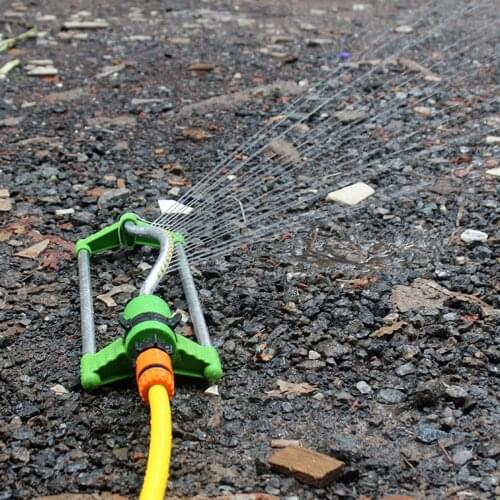 Garden Oscillating Sprinkler 18-hole Garden Watering Sprinklers Oscillating Swing Spray Nozzle for Lawn