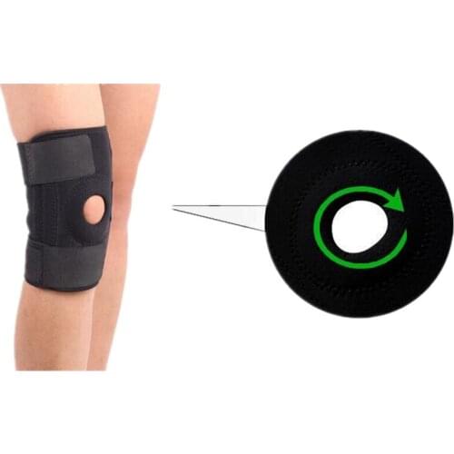 Knee support sports Elastic protection kneecap Adjustable comfortable elbow support genouillere knee braces for breaking