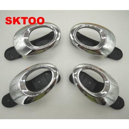 SKTOO 4pcs for Lifan 330 door handle inner door handle electroplating door handle
