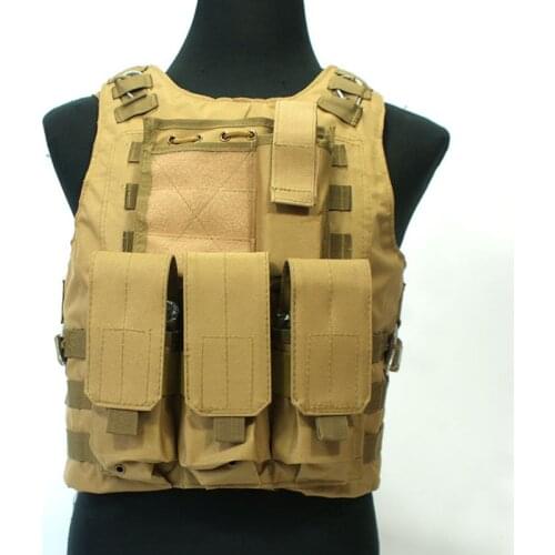 Outdoor Hunting Ciras Tactical Military Airsoft Vest Plate Carrier Unloading Chest Rig Bag Molle Camping Travel Sport Trecking 4