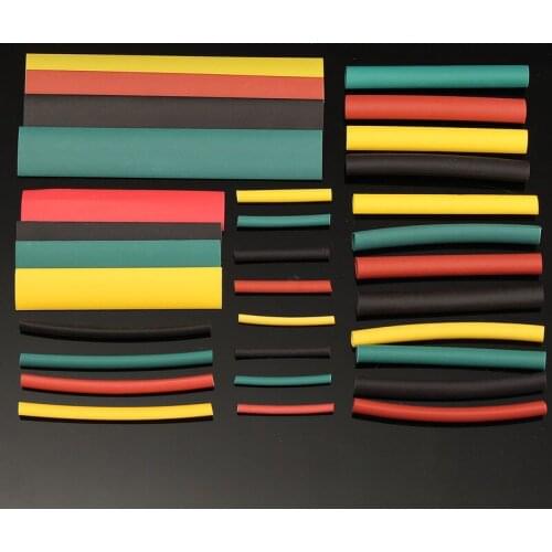 180pcs 2:1 Heat Shrink Tubing Tube Halogen-Free Wire Heat Shrinkable Tubes 1.5/2.5/3.0/4.0/5.0/6.0/8.0/10.0mm Polyolefin