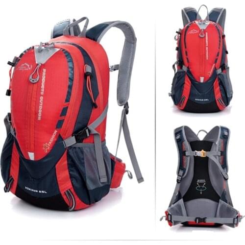 25L Waterproof Bicycle Rucksacks Backpack with Water Bag Mens Women MTB Bike Sport Outdoor Camping Hiking Bag Cycling Backpack