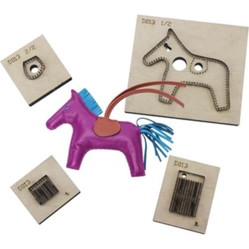 Japan Steel Blade Rule Die Cut Steel Punch Horse Cutting Mold Wood Dies for Leather Cutter for Leather Crafts