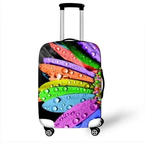 3D Flower Travel Luggage Protective Cover Suitable 18-32 Inch Womens Trolley Suitcase Elastic Trunk Case Dust Covers