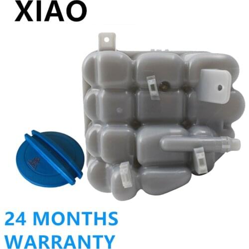7P0121407B 95810615102 Coolant Reservoir Tank Bottle With Cap Set For Volkswagen VW Touareg For Porsche Cayenne 2011-2018