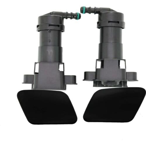 For Audi A4 B6 Avant 2000 2001 2002 2003 2004 2005 New Headlight Washer Lift Cylinder Spray Nozzle Jet + Cover Cap