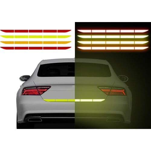 For car motorcycle reflective tape reflector reflective tape reflective warning signs at night Boot reminder reflective sign