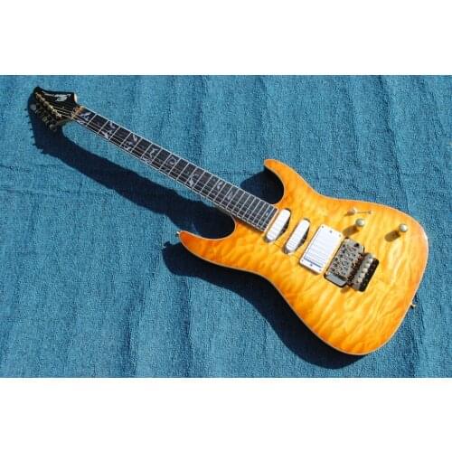 2019 new + factory + pensa custom shop electric guitar tree of life inlays quilted maple top Pensa electric guitar Free Shipping