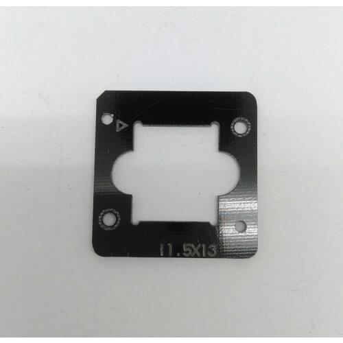 EMMC/eMCP test Socket Pogo Pin borders limiter,frame guider,11.5*13mm,12*16mm,12*18mm,14*18mm,for clamshell structure socket