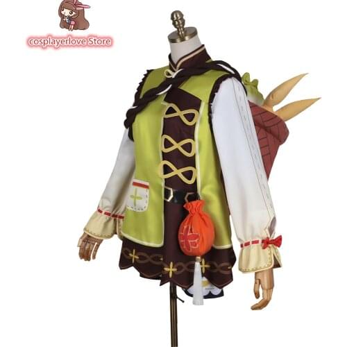 Genshin Impact YAOYAO Kid Cute Lolita Dress Lovely Uniform Anime Suit Halloween Carnival Outfit