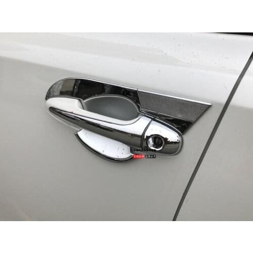 For Toyota Rav4 Rav 4 Xa40 2018 2017 2016 2015 2014 2013 Chrome Door Handle Cover Accessories Car Styling Sticker Parts