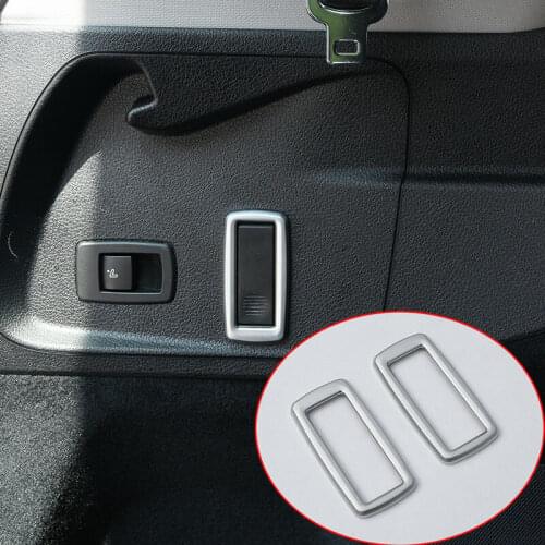 Chrome Car Rear Trunk Hook Decoration Frame Trim For BMW 2 Series F45 F46 218i