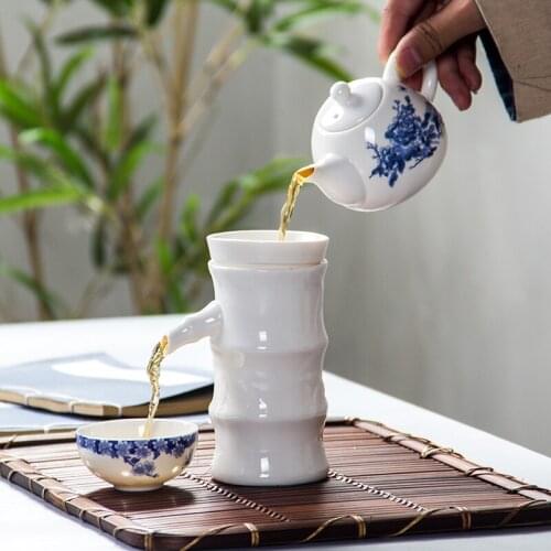 Ceramic Tea Strainer for Loose Leaf Tea Infuser China Traditional Kung Fu Tea Steepers Cup Tools