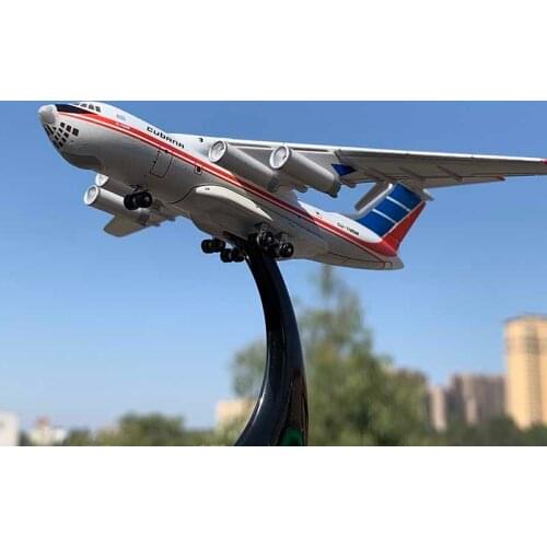 1/400 Scale classic Diecast Russia IL76 Transport Aircraft Airplane Models Adult Toys Gifts for Display Collections