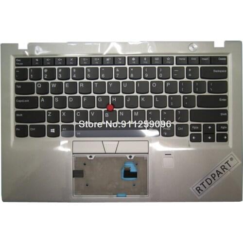 Laptop PalmRest keyboard For Lenovo For Thinkpad X1 Carbon 5th Gen English US 01LV366 01LV367 01ER705 Upper Case Cover New