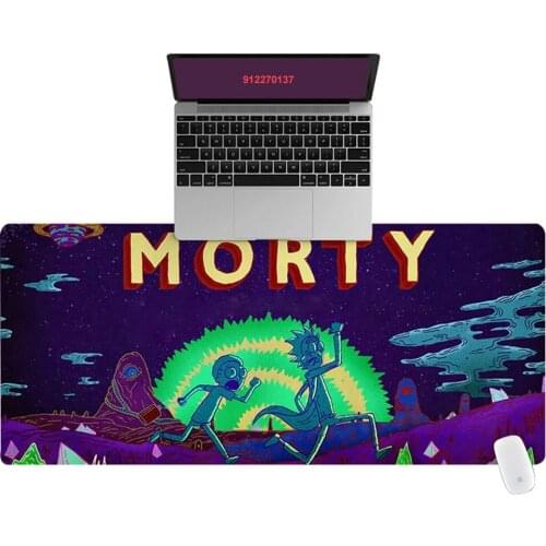 90x40cm XXL Large Cute HD Cartoon Great Escape Office Computer Desk Mat Laptop Cushion Desk Non-slip Mat Gamer Mousepad Mat