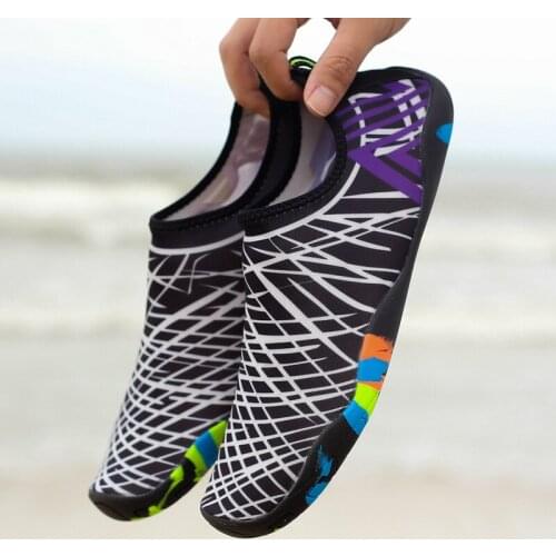 Unisex Beach Water Shoes Seaside Slippers Surf Upstream Light Sports Water Shoes Sneakers Quick-Drying Swimming Aqua Shoes 5z